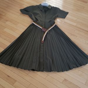 Pleated dress